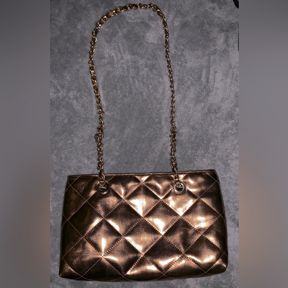 Copper Quilted Purse